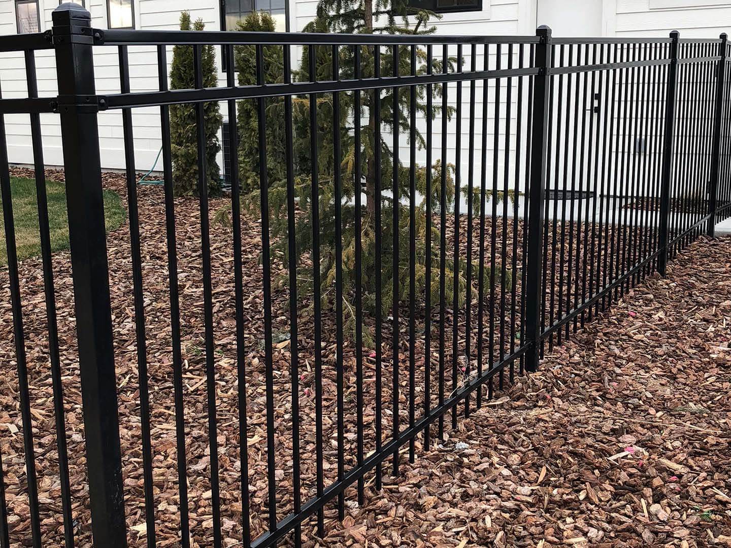 ornamental iron fence in idaho