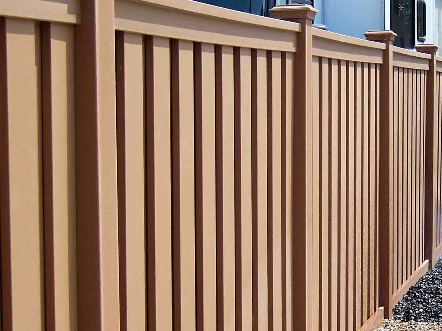 Photo of a vinyl fence in Boise, ID