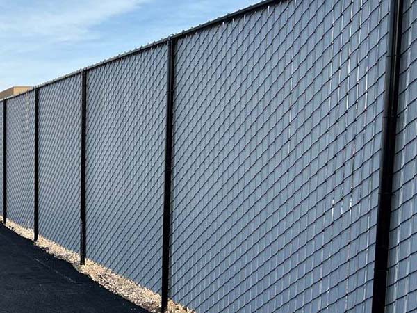Chain Link Semi-Privacy Fencing in Boise Idaho