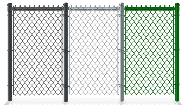 color options for chain link fencing in the Boise Idaho area