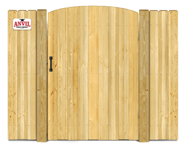 Convex top style gate  - Wood Gate