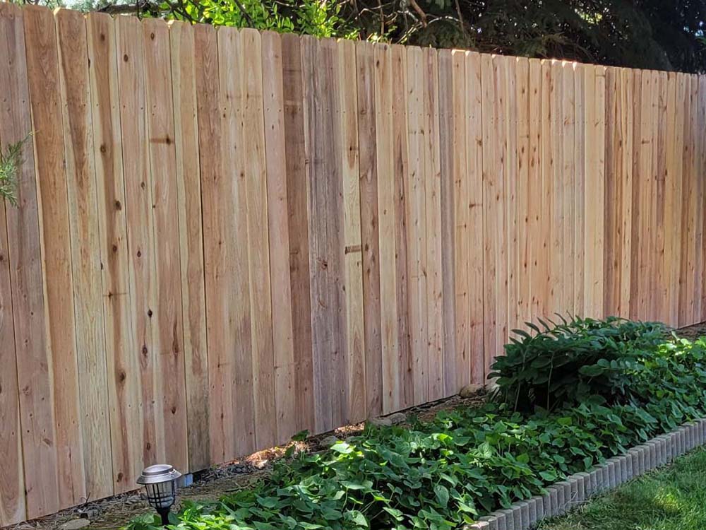 wood fence Blackfoot Idaho