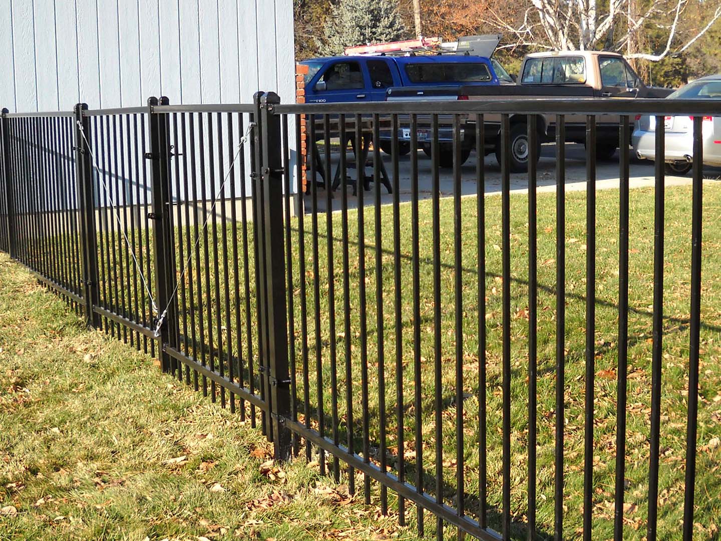 ornamental iron fence options in the Caldwell-Idaho area.