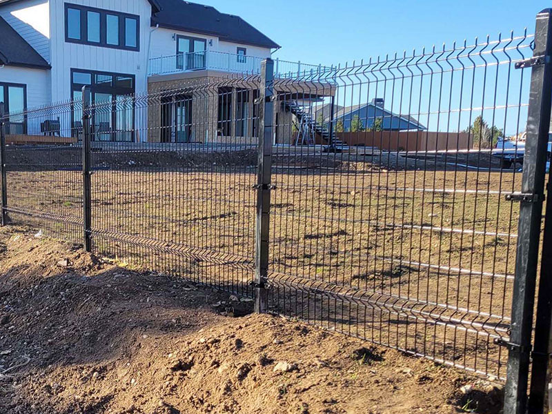 Security Fence Example in Cascade Idaho