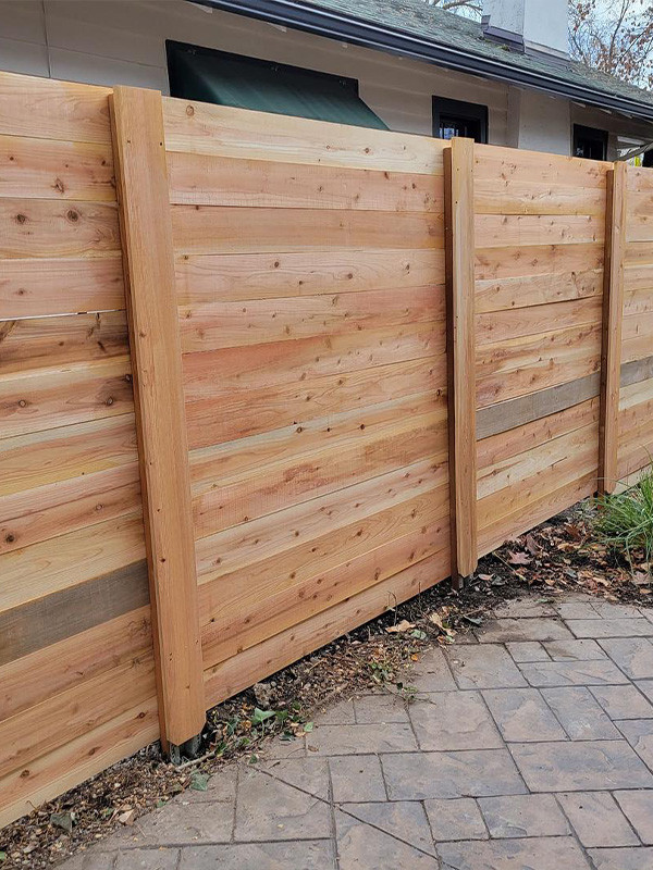 Wood fence styles that are popular in Eagle ID