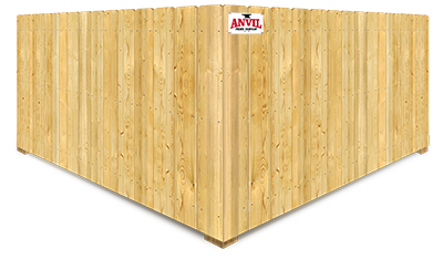 Emmett ID stockade style wood fence
